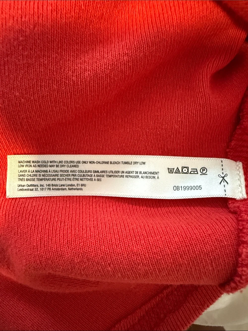 Free People Red Perth Barrel Tee Midi Dress, size Medium - Picture 7 of 8